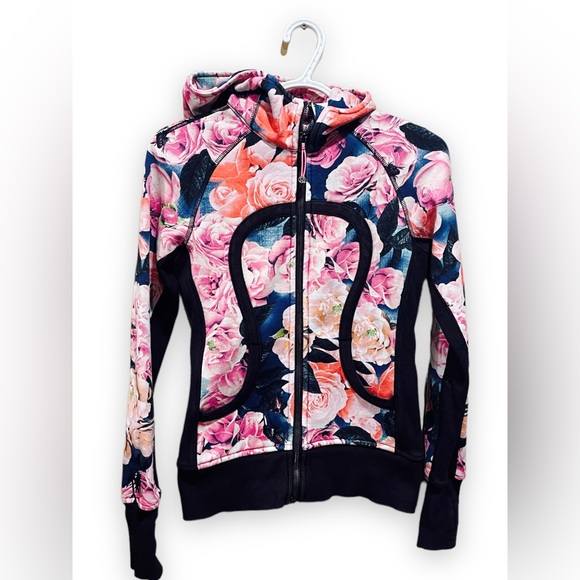 *RARE* Lululemon Scuba Hoodie II Secret Garden / Vintage Pink - Picture 12 of 15